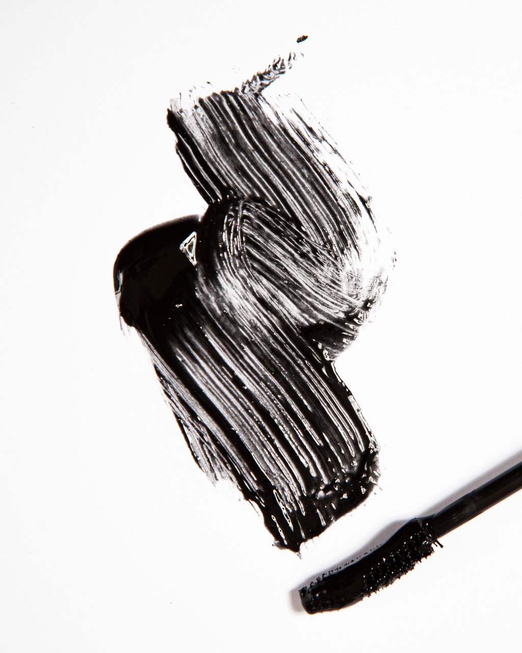 Abstract Black Mascara